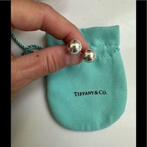Tiffany and Co. Hardware Ball Earrings